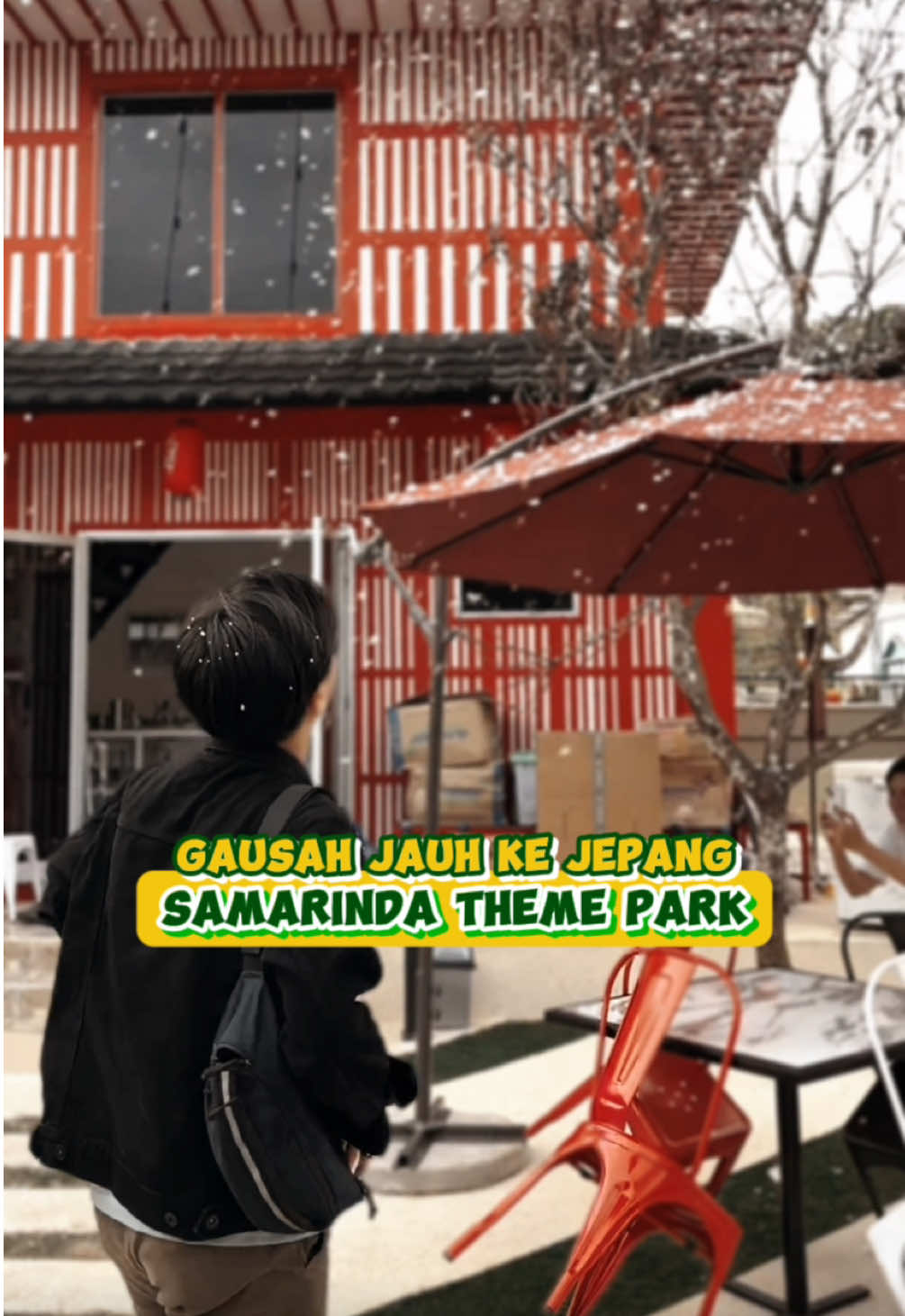 kada usah jauh2 tulak ke jepang, ada semua di @SAMARINDA THEME PARK 