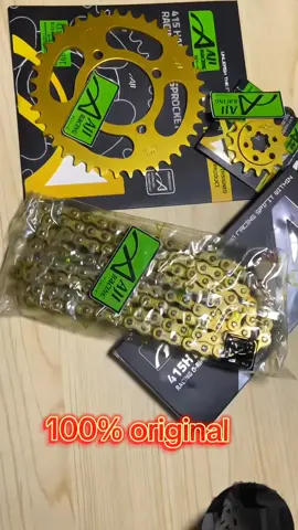 nak rantai dan spoket yg tahan lama meh beli sini #rantai #ajiracing #415 #oring #fyp #foryoupage #beranda #berandatiktok 
