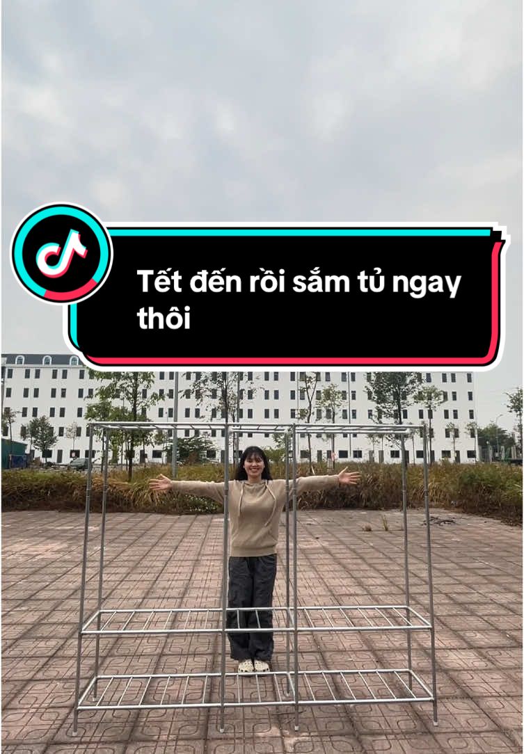 Tết đến rồi sắm tủ ngay thôi #tuvai #tuquanao #tienich 