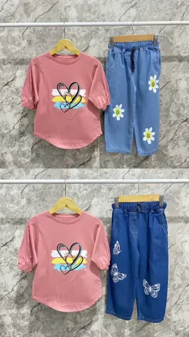 setelan anak usia 3-12 tahun 😍  #fypage #fy #fyf #bajuanak #setelanwanita #celana #baju #blouse #atasan 