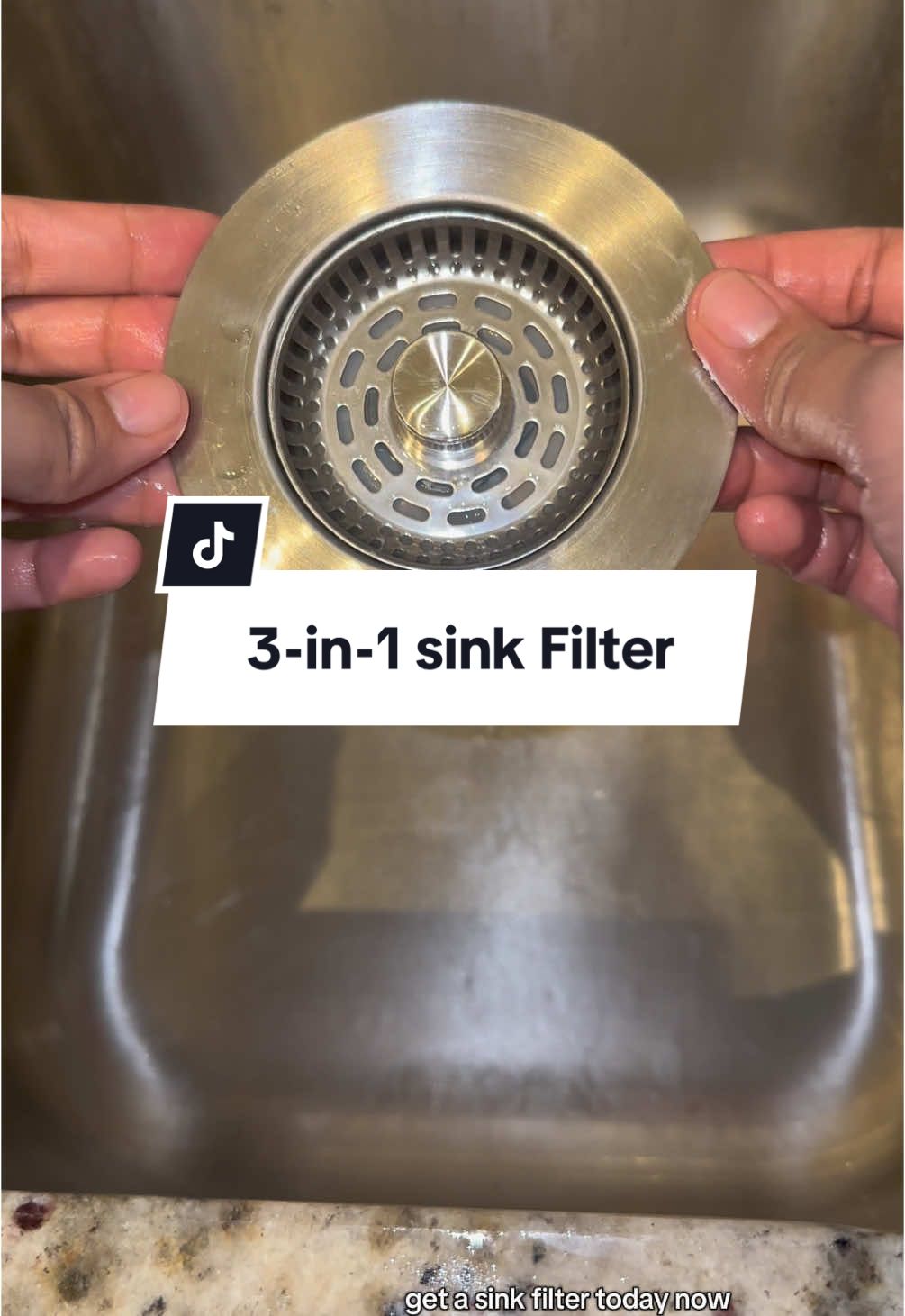No more clogs, no more smells. Get yours now! 🚰 #creatorsearchinsights #sinkfilter #kitchenhack #kitchensinkcleaning #tiktokshopfinds 