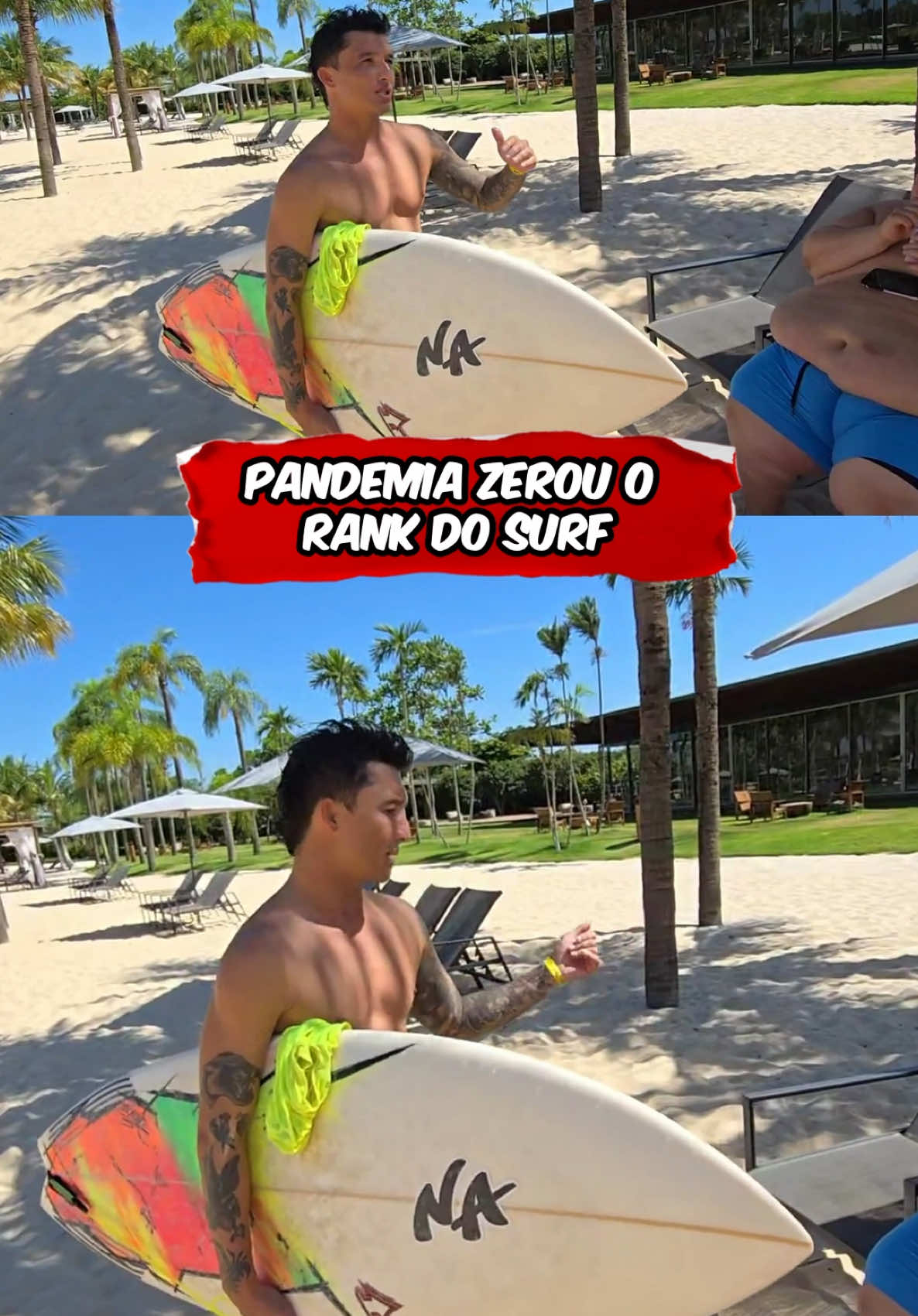 Nakagima comentou sobre o rank de surf @Jon Vlogs #jonvlogs #naka #surfing #vivendo 