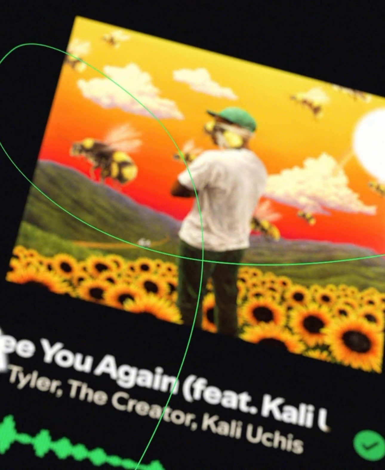 Tyler, The Creator Spotify edit🌻🐝 | #tylerthecreator #tylerthecreatoredits #seeyouagain #spotify #spotifyedit #motiongraphics #graphicdesign #edit #aftereffects #fyp 