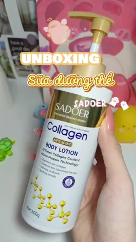 Sữa dưỡng thểSadoer Collagen ❤️❤️ #xhuonggggg🐰 #reviewlamdep #deal #sadoer #kembody #koc #sadoerlotion #lamdep #review #lamdep #viralvideo #xyzabc #xyzabc #xuhuong #viralvideo #reviewlamdep #skincareroutine #xhuong #lamdep #deal #reviewlamdep #makeup #xhuonggggg🐰 