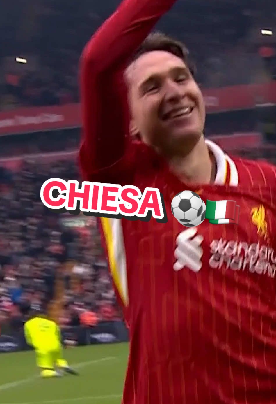 Opening his account for the Reds 👏🔴 #EmiratesFACup #FACup #lfc #federicochiesa 