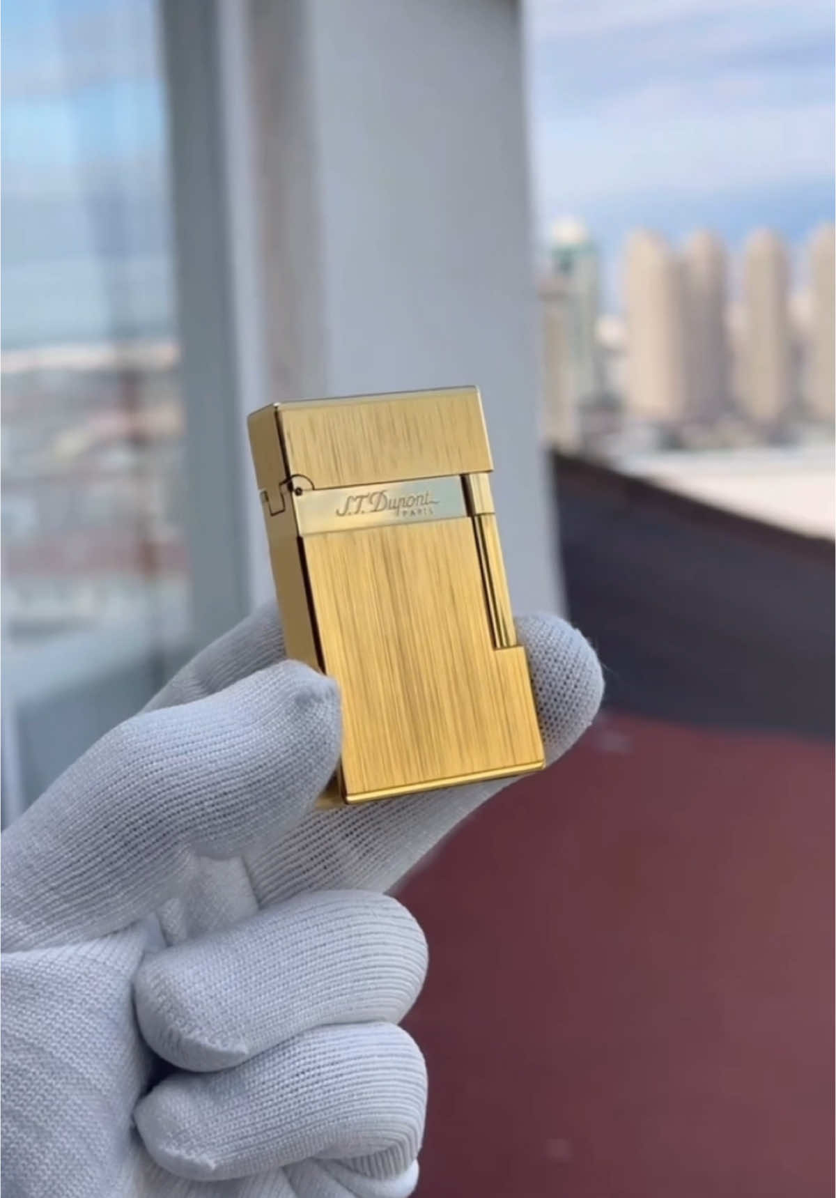 Chiêm ngưỡng Dupont mạ vàng phay xước sở hữu âm thanh mở nắp tuyệt hảo #dupont #stdupont #batlua #hotquet #xuhuong 