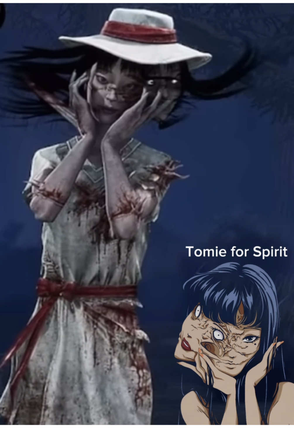junji ito x dbd 🥹love love love  join my discord in my bio !! #fyp #foryou #dbd #deadbydaylight #dbdtiktok #gaming #junjiito #souichitsujii #tomie 