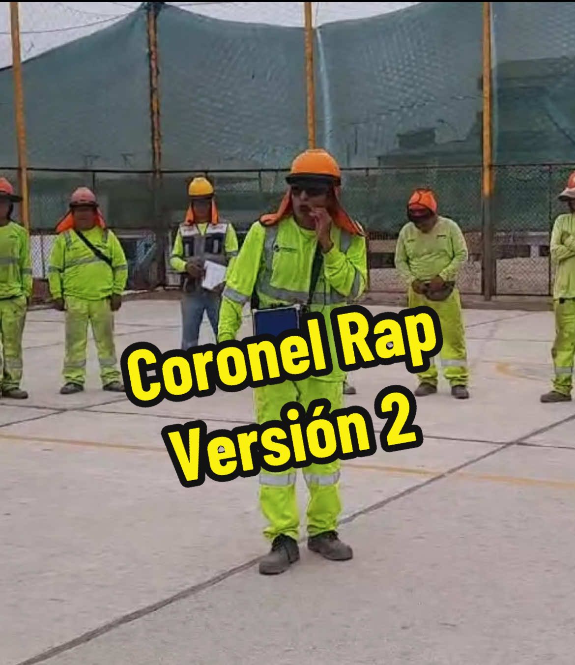 Coronel Rap con el Mensaje de Seguridad en la Charla Integral, Consorcio San Miguel / Sedapal / Proyecto Nueva Rinconada. #ssoma #sst #villamariadeltriunfo #consorciosanmiguel #sedapal #rap #viral_video #viralvideos #peru🇵🇪 