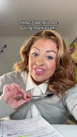 THINGS WE ALL DO: DURING MOCK EXAMS 👀🤣#thingswealldo #foryoupage #friendship #british #girls #typesofriends #relatable #typesofpeople #scottish #scottishtiktok #britishschool 