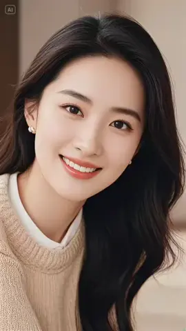 甜美可爱的笑容