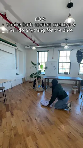 POV: Both content creators are all in just for that one perfect shot 🤳 #brevite #contentcreator #creatives #filmmaking #funny #officehumor #Lifestyle #filmtips