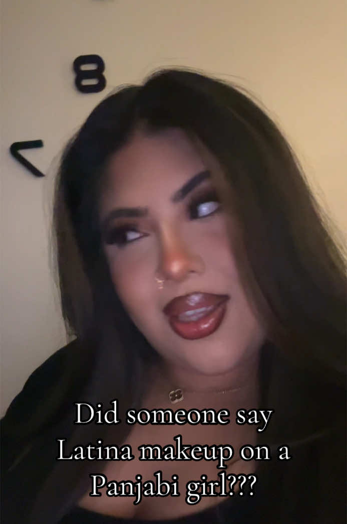 Latina makeup SLAPS Everytime 😩 #browngirlmakeup  #latinamakeuptrend  #browngirl #panjabi  #latinamakeup #latinamami #fyp #trendingvideo 