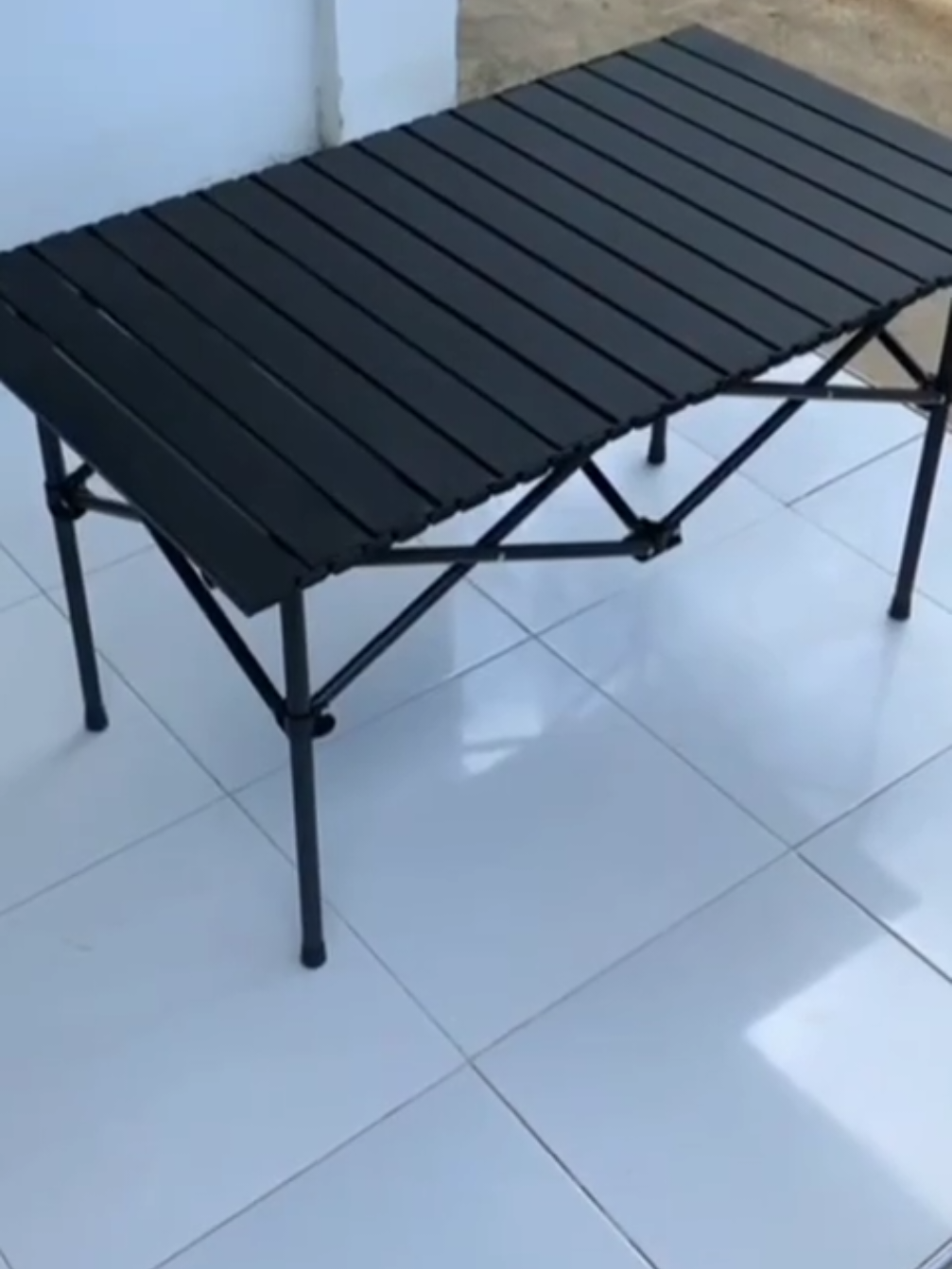 Comfort meets versatility—perfect for all your outdoor adventures! #okgo #camptable  #camping #campingtable  #outdoortable #table #lamesa  #fyp 