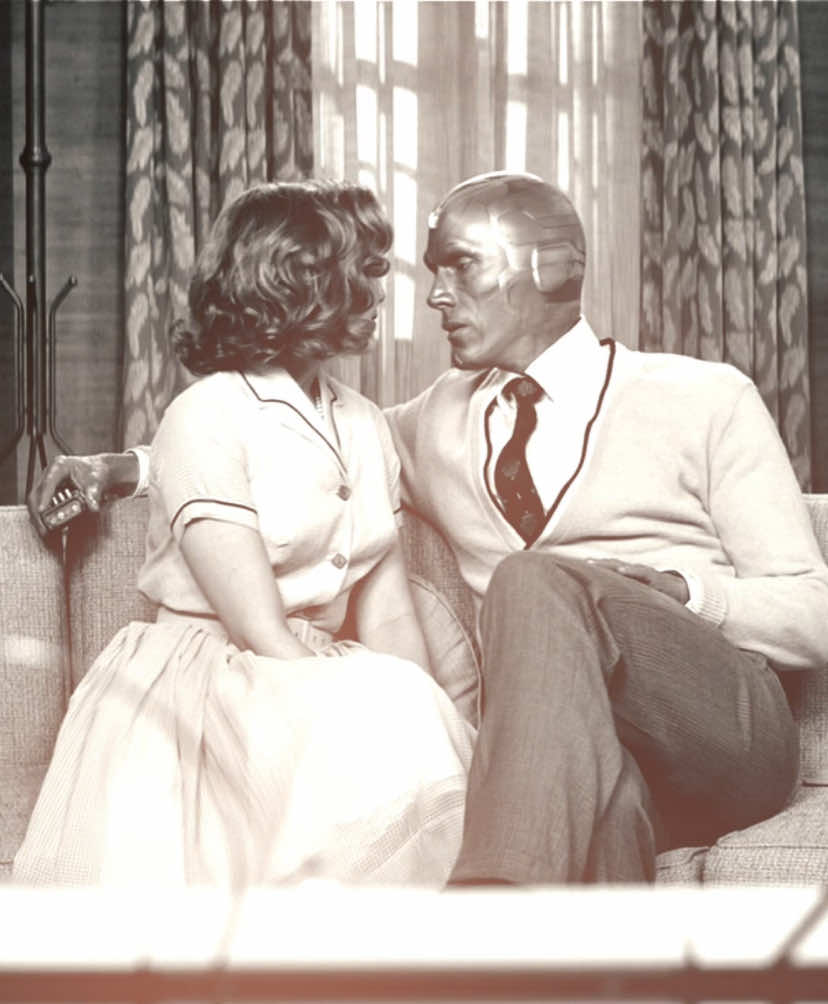 heart to heart. #wandavision #elizabetholsen #hearttoheart #couple #fyp 