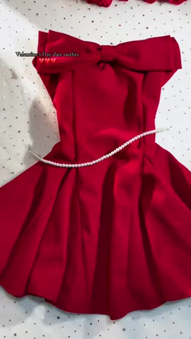 What to wear on Valentine's Day ：Super cute little red dress ❤️🌹👠#reddress #bow #girlfriendgifts #cuteclothes  #ValentinesDay #valentines #outfits #outfitinspo #prom #promdress#foryou #partygirl #birthdaygirl #dateideas #tiktokmademebuylt #trending #hauls #tiktokshoploveatfirstfind #spotlightfinds #foryou 