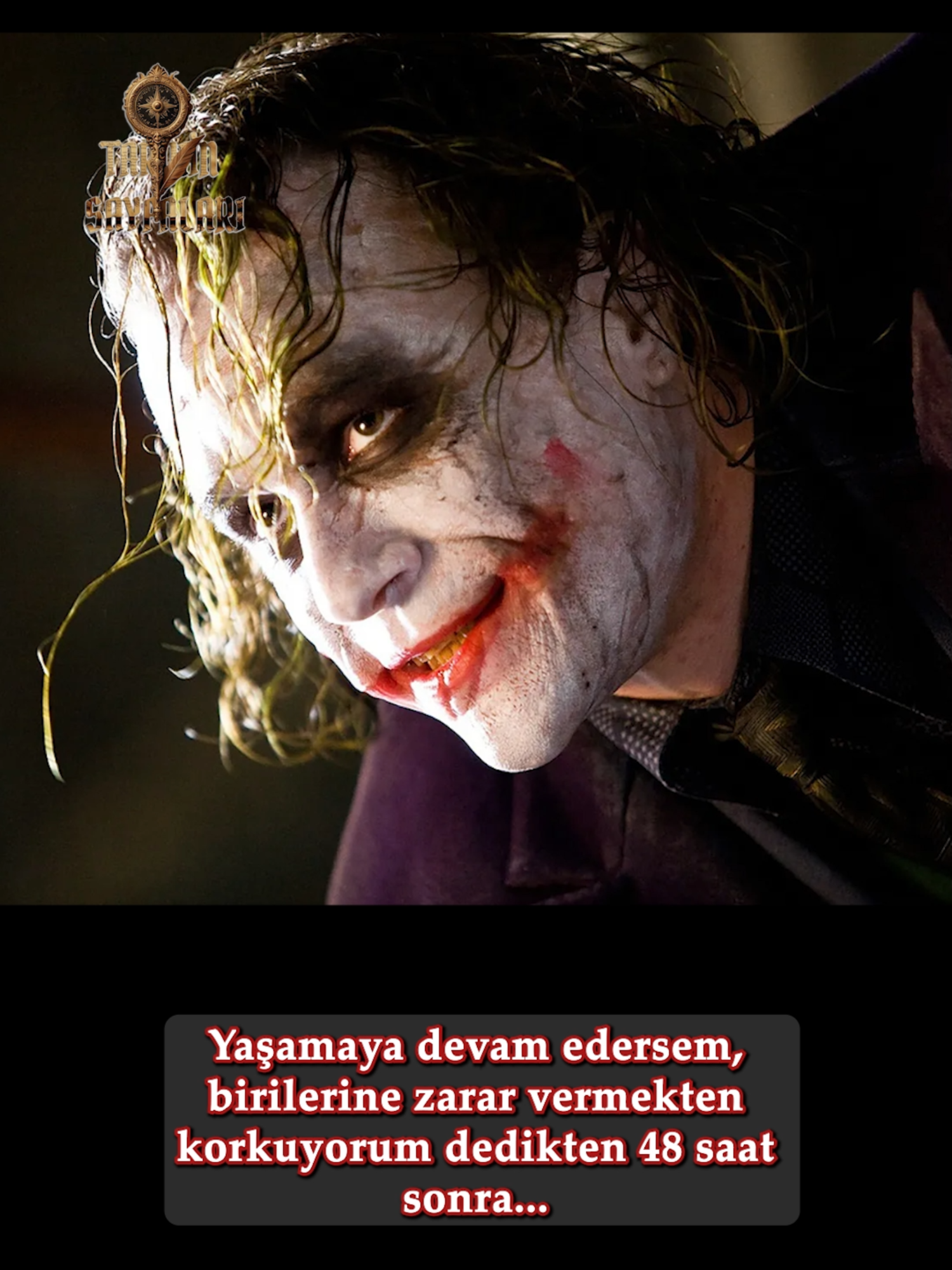 Heath Ledger’ın Joker performansı sinema tarihine kazınan bir şaheser olarak kabul edildi. Ancak bu muazzam başarı, aktörün hayatında derin izler bıraktı. Joker karakterinin Heath Ledger’ın ruhunda nasıl bir etki bıraktığını ve trajik sonunun ardındaki gerçeklere göz atıyoruz. #benikeşfeteçıkar #türkiye #görsel #azerbaijan #trend #trendingvideo #önerilenvideolar #kessfetttalll #kesffettt #fypシ゚viral #fyp #keşfet #öneçikartbeni #kesffeteyizzz #tarih #önerilen #dünyasavaşı #benikeşfet #bilim #tiktokviral #heathledger #joker #batman #batmandarkknight #hollywood #trending #tiktoktürkiye #türkiye #istanbul #ankara #izmir #tiktokviral #tiktoker #trendingnow #trendy #trendingtiktok #trends #tarihinsayfaları #film #movie
