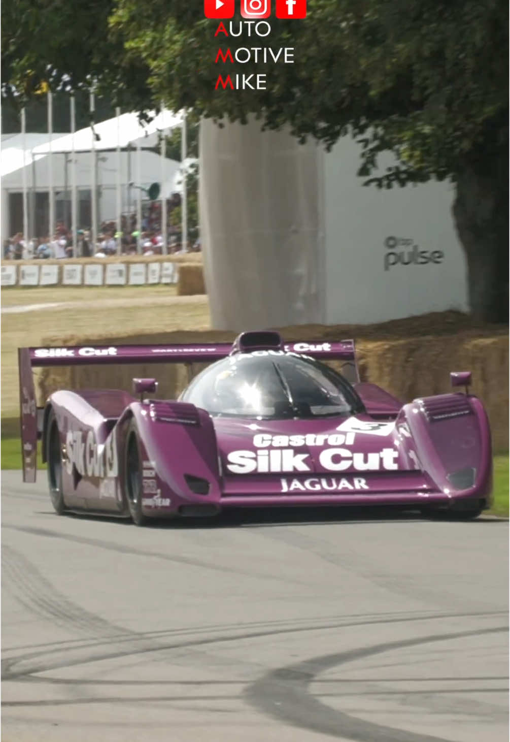 1991 Jaguar XJR-14 V8 sound! #jaguar #xjr14 #automotivemike #carswithoutlimits #amazingcars247 #autogespot #carinstagram #supercars_obsessed #instacar #madwhips #instadaily #dupontregistry #carporn #cargram #supercarsdaily #goodwoodfos #fos #festivalofspeed 