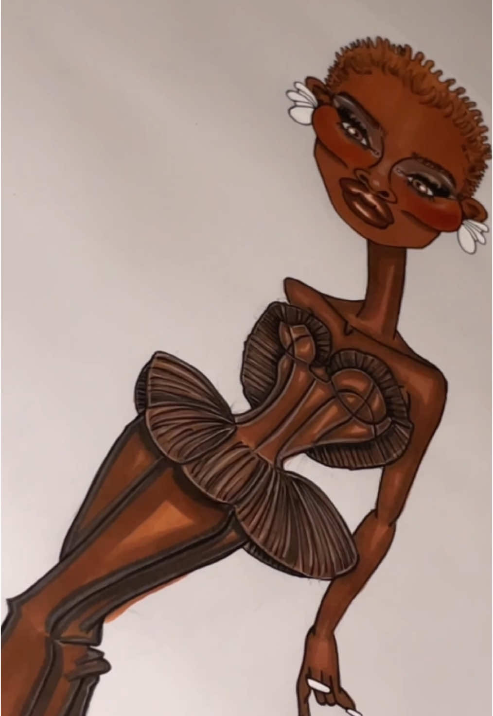 #theartistkhalillee #TikTokFashion #foryoupage #tiktokartist #fyp #tiktokart #fashiontiktok #blackartist #nativetiktok #blacksrtistoftiktok #nativeamericantiktok  #fashionillustrator #fashionillustration #fashiondesigner #art #artist #fashion 