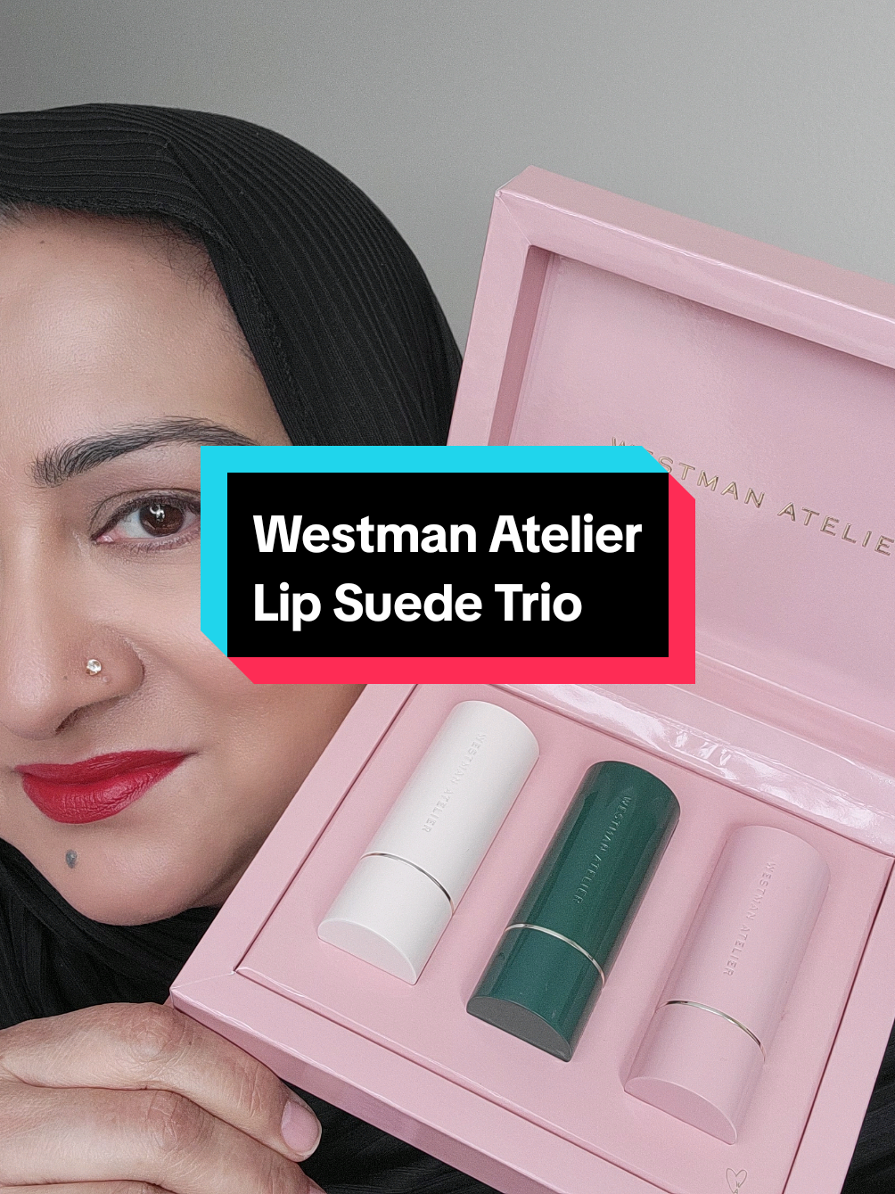 Luxury meets clean beauty with the Westman Atelier Lip Suede Matte Lipstick Trio! 💄 Featuring: ✨ Fluffy – a soft nude rose ✨ Je Rêve – a blushy nude for everyday elegance ✨ Dash – a bold ruby red for a statement look These creamy, hydrating lipsticks deliver rich pigment, smooth fine lines, and wear beautifully throughout the day. The luxe packaging with a magnetic lid and built-in mirror is the cherry on top! Which shade is your favorite? ❤️ @Westman-Atelier @sephora  #CleanBeauty #WestmanAtelier #LuxuryLipstick #sephorahaul #loveyourskinloveyourlife #makeupover40 