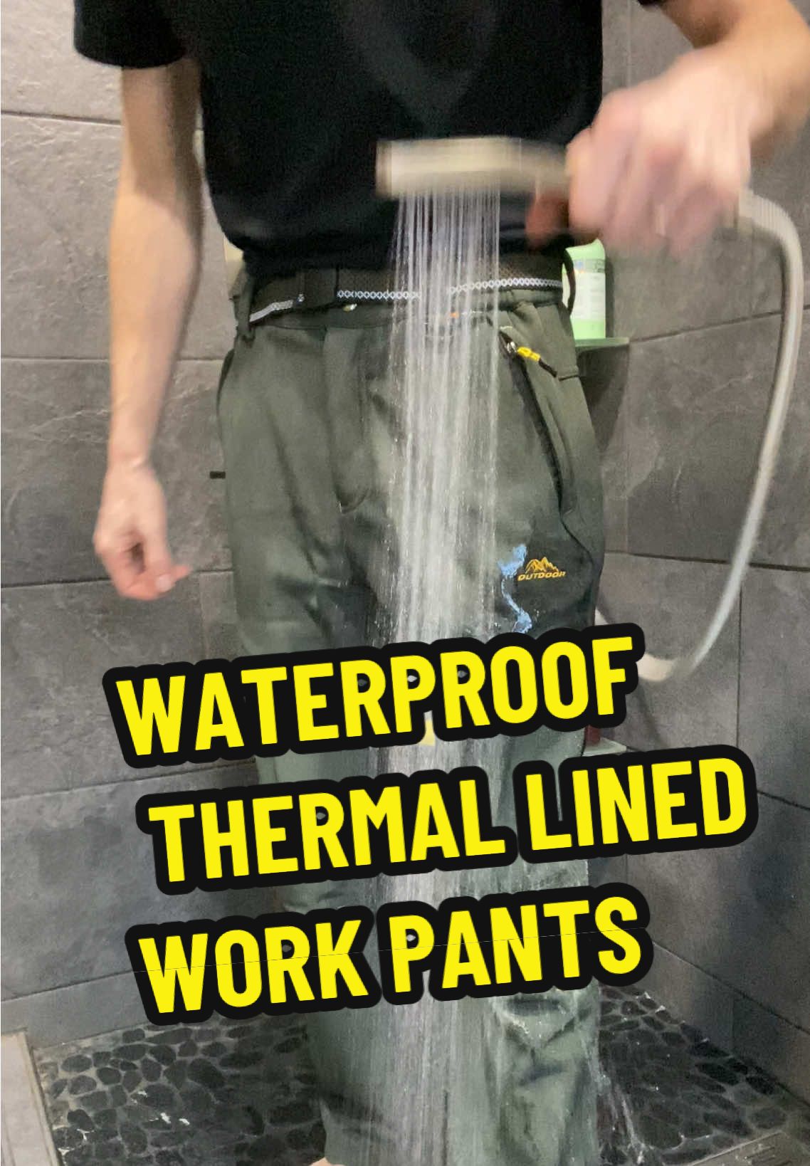 THERMAL LINED WATERPROOF WORK PANTS 😳  #workpants #waterproof #winterfashion #winterfinds #men #menswear #bluecollar #construction #bluecollarlife #thermals #constructionlife #workwear #tiktokmademebuyit #Outdoors #outdoorsman 