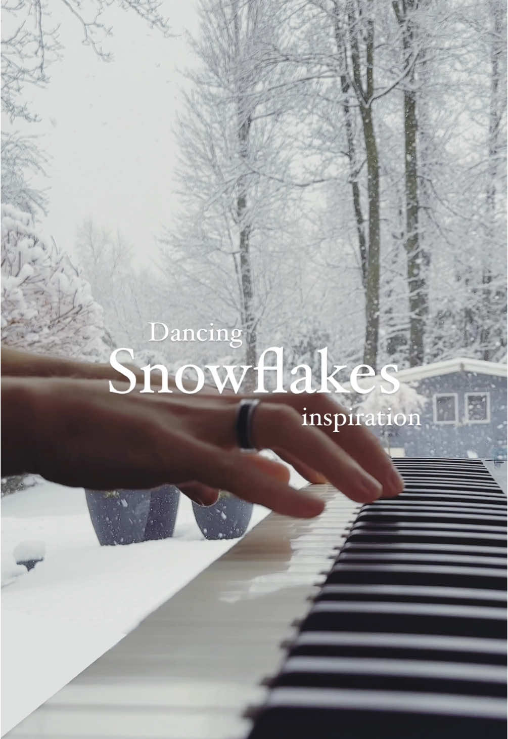 One minute of Winter’s Magic… ❄️🎶 #piano #music #musically #pianomusic #snow #snowfall #snowflakes #enjoyathome #relax 
