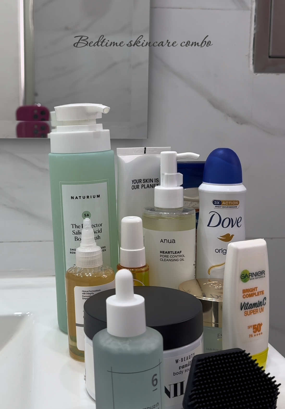 Bedtime skincare combo💕 #skincare #koreanskincare #bedtimeskincare 