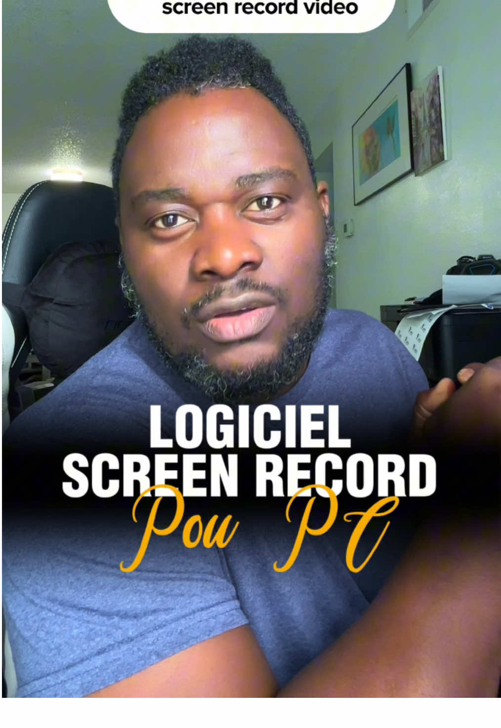 Men yon Setup pou screen record video. #haiti #haitiantiktok #viralvideo 