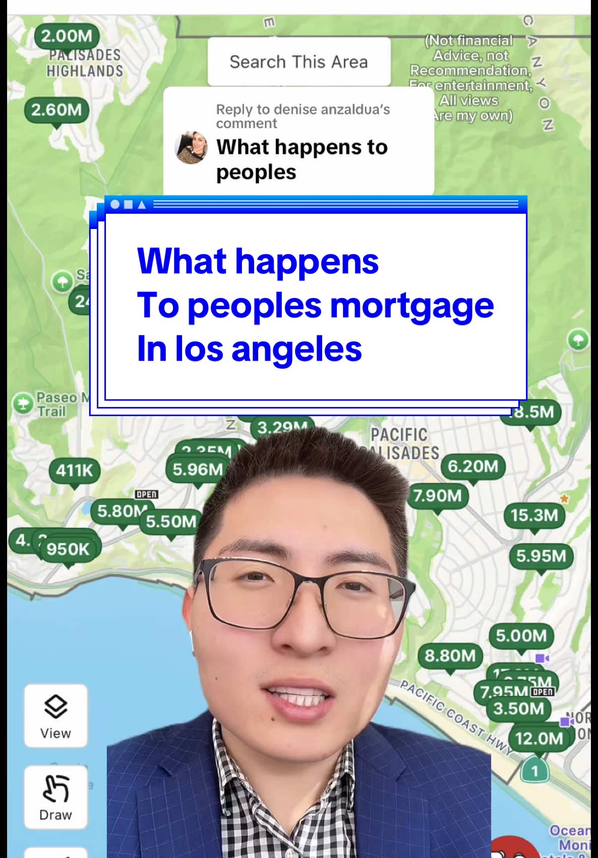 Replying to @denise anzaldua the mortgages in the Los Angeles area do need to be paid back even if the homes have been burned away and it no longer exists. Probably will expect some sort of losses for the bank from people defaulting #losangeles #housingmarket 