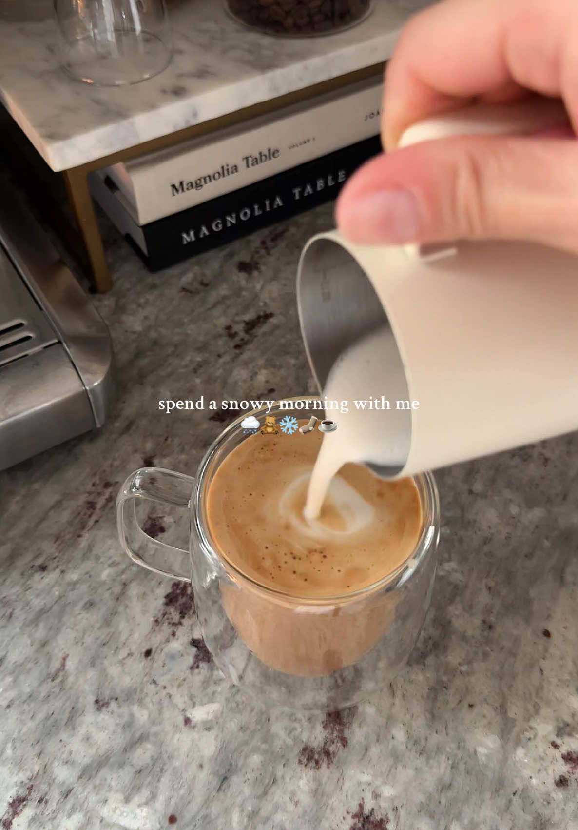 waking up to it snowing outside >>> 🥹🤍❄️ #snowday #snowyday #cozyathome #cozyvibes #cozyaesthetic #morningroutine #morningvlog #morningvibes #morninginmylife #spendthemorningwithme #routineaesthetic #fyp #fypシ#foryou 