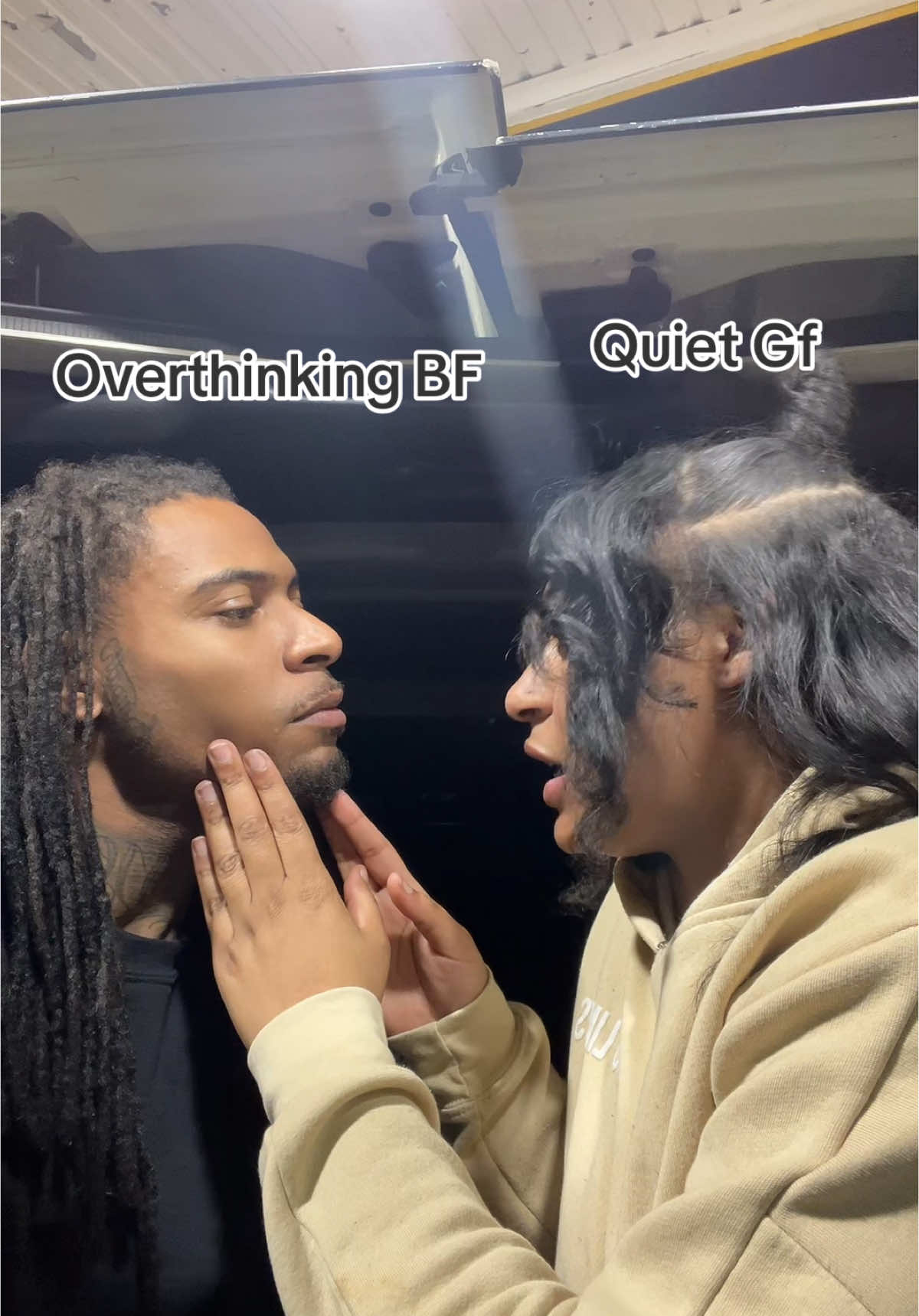 IRL😂🙄 #fypシ #fyp #couple #couples #relatable #overthinking #coupletok 
