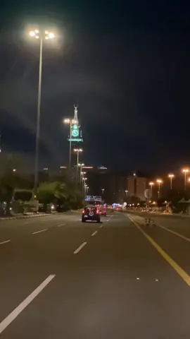 #شوارع مكه_المكرمه ليلا 