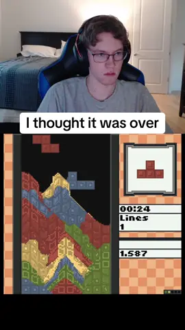 It cleared down so fast #ctwc #nes #tetris #goatythroaty #satisfying #rolling #asmr #nestetris #viral #gaming #retro #USA #texas #california #sandtetris #sandtrix