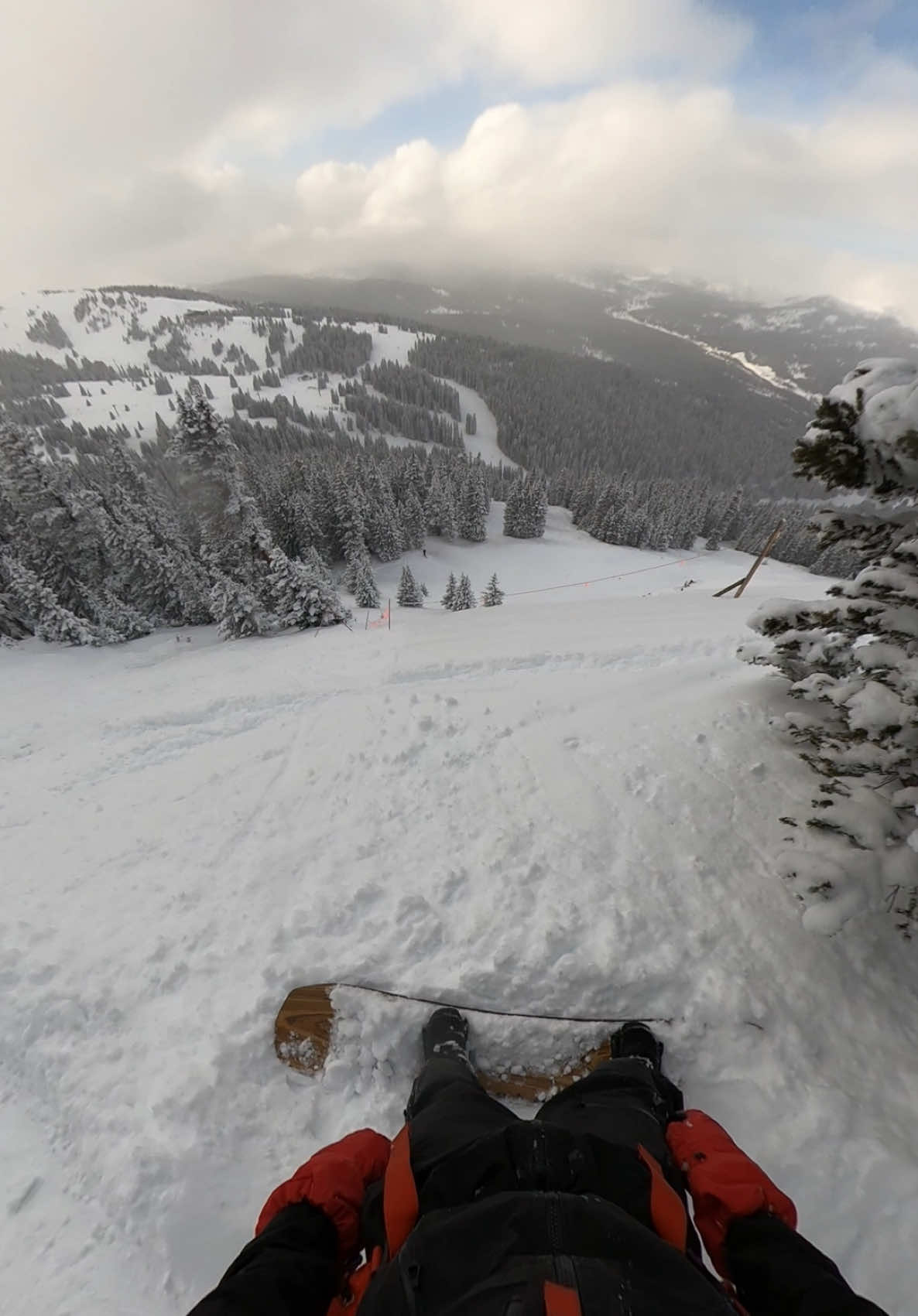 Patrol is one step ahead ⛑️ #snowboarding #snowboardinglife #skiiing #skiinglife #skiseason #snowstorm #powder #co #colorado #gopro #backcountryskiing #backcountrysnowboarding #splitboarding 