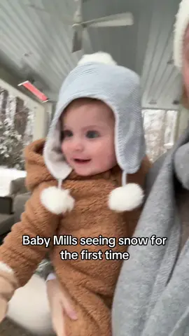 sweetness followed by a snowball in the face from sissy 😌 what else are siblings for