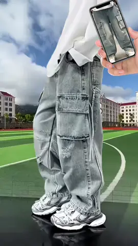 Quần jean túi hộp thời trang phong cách cho các bé #cuahangmuaxuan #quanaoquangchau #TikTokLIVE 