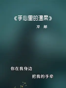 手里的温柔-刀郎#经典 #音乐分享 #song #music #车载音乐 #好听 #刀郎 #写进我心里的歌词 #好歌分享 