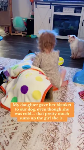 Lily has the biggest heart. 🧡 #toddlersoftiktok #toddler #toddlertok #toddlermom #MomsofTikTok #fyp 