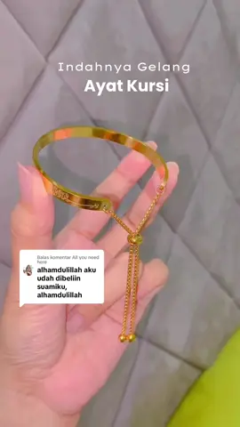 Membalas @All you need here betul bisa buat kado buat kesayangan♥️♥️♥️#gelangayatkursi #gelangantikarat #gelangdoa #gelangkaligrafi #nanique_89 #fyp #viral #masukberanda #jagoanvideotrending #cuantanpabatas #semaraktahunbaru 