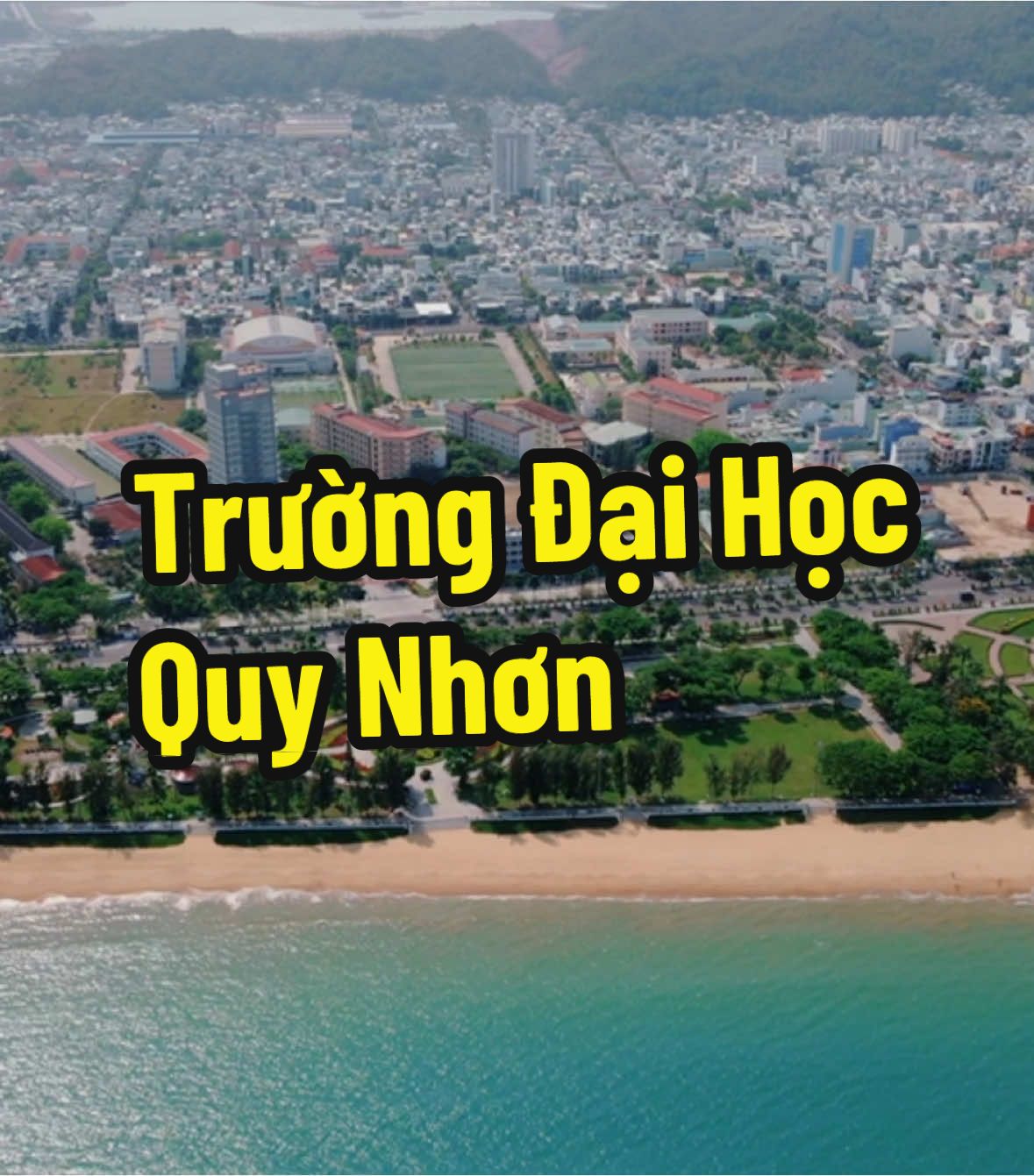Trường Đại Học Quy Nhơn. Ngôi trường gắn liền 4 năm tuổi sinh viên. #KiếnCinema #yênbình #chill #đaịhocquynhon #sinhvien 