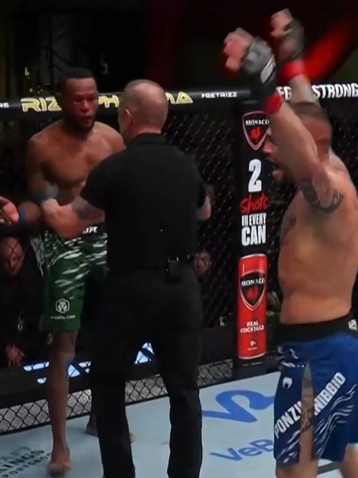 A standing KO for Santiago Ponznibbio #UFC #mma #santiagoponzinibbio