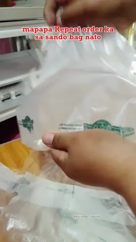 Perfect sa mga sari sari store owners. #sandobag #qualitysandobag #plasticbag 