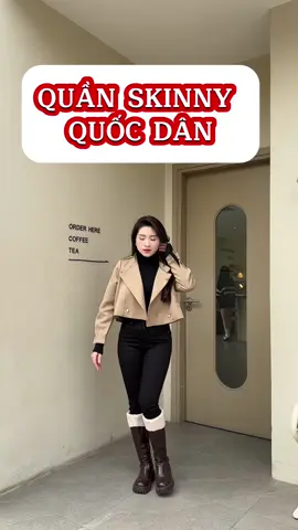 Quần skinny đơn giản mặc 4 mùa #tiemhaico #LearnOnTikTok #tdhgr #vulaci #bikipsongao 