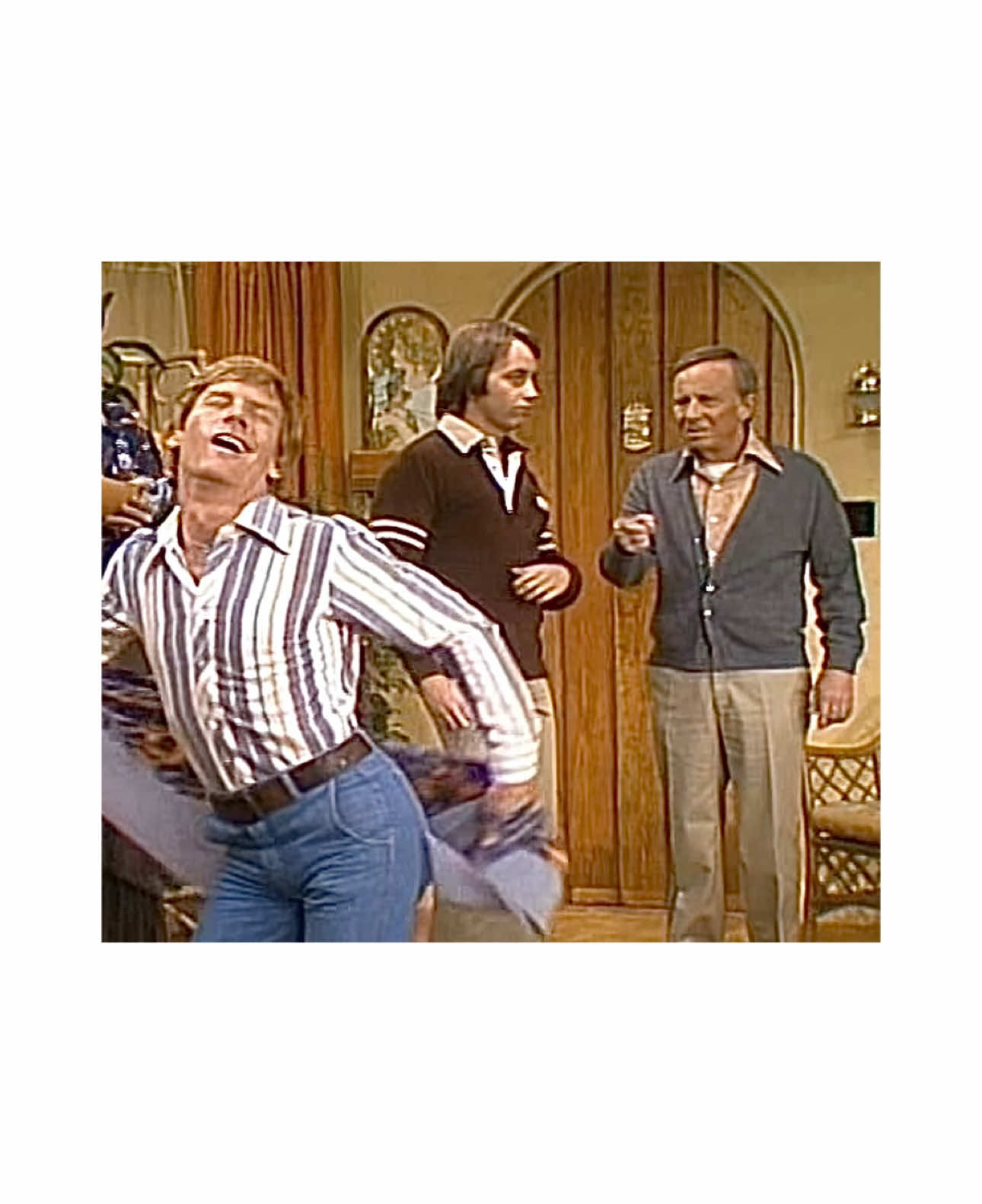 Jack Tripper’s Party Will Shake Your Rump 🎉 I Knew The Three’s Company Cast Would Like The Beastie Boys Part 2 🕺 #ThreesCompany #BeastieBoys ( By Ben Escobedo ) @beastieboys_tiktok 