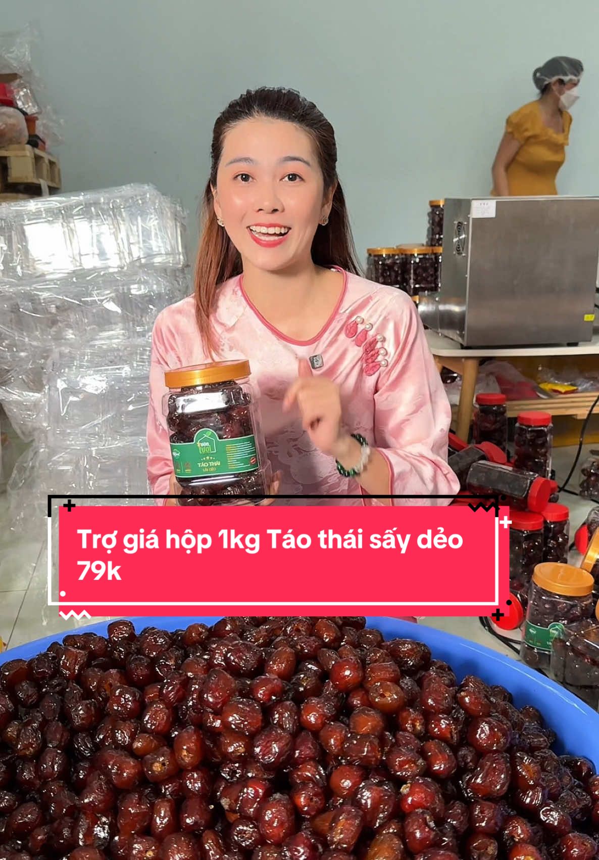 Mứt táo sấy dẻo ăn là dính #xuhuong #taothaisaydeo #muttet #anvat 