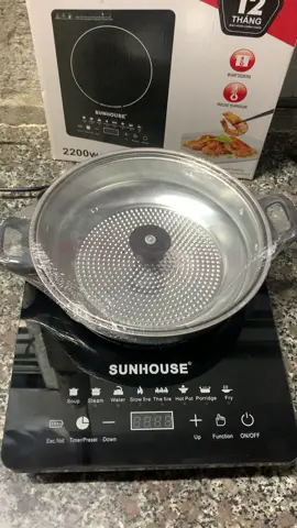 Bếp từ Sunhouse SHD 6011 công suất 2200W #beptu #beptuchinhhang #beptusunhouse #beptucongnghiep 