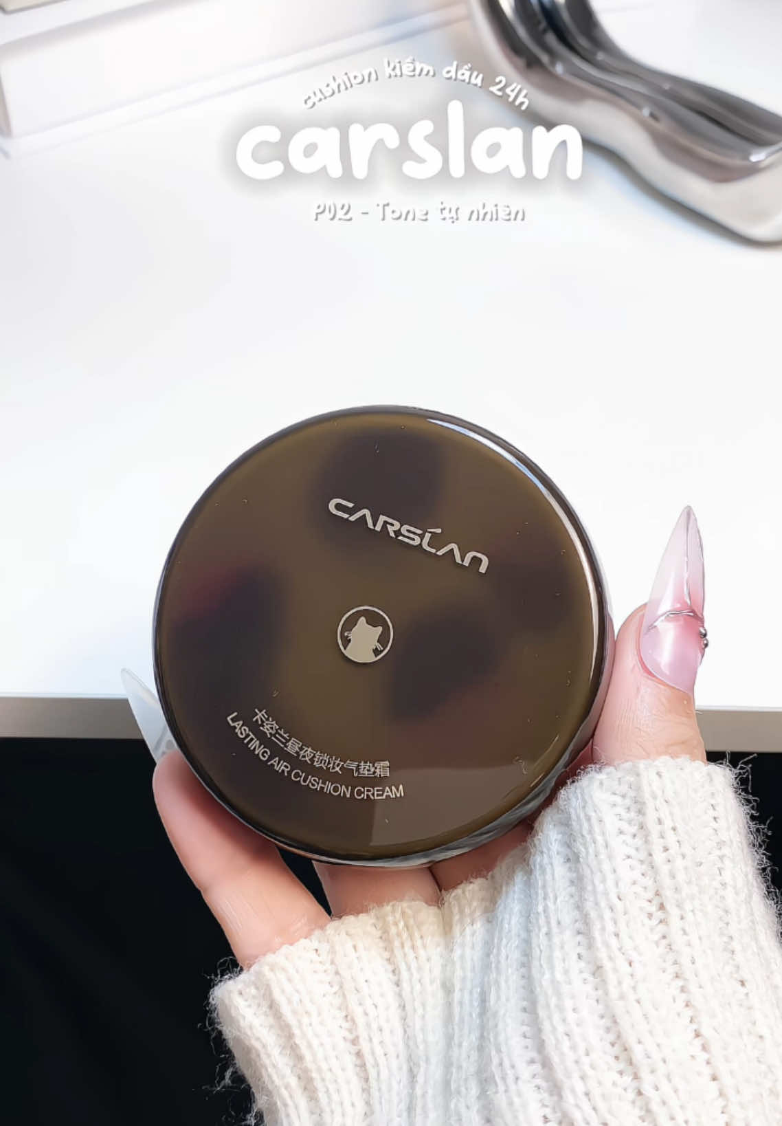 Cushion khiến tui phải mua đến hộp t2 vì quá đẹppp 🤩 #carslan #cushion #cushionfoundation #cushionviral #cushionmatte #dadau #cushionkiemdau #makeup #cushionreview #mypham #reviewlamdep #goclamdep #ninireviu 