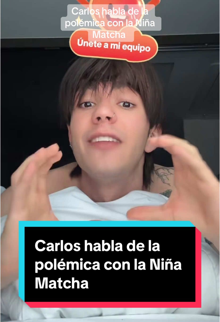 Carlos habla de la polémica con la Niña Matcha #carlosalbertofuentes #laniñamatcha🍃🍵 #carlhoos_ #polemica #chisme #chismesito #paolaraviadu 