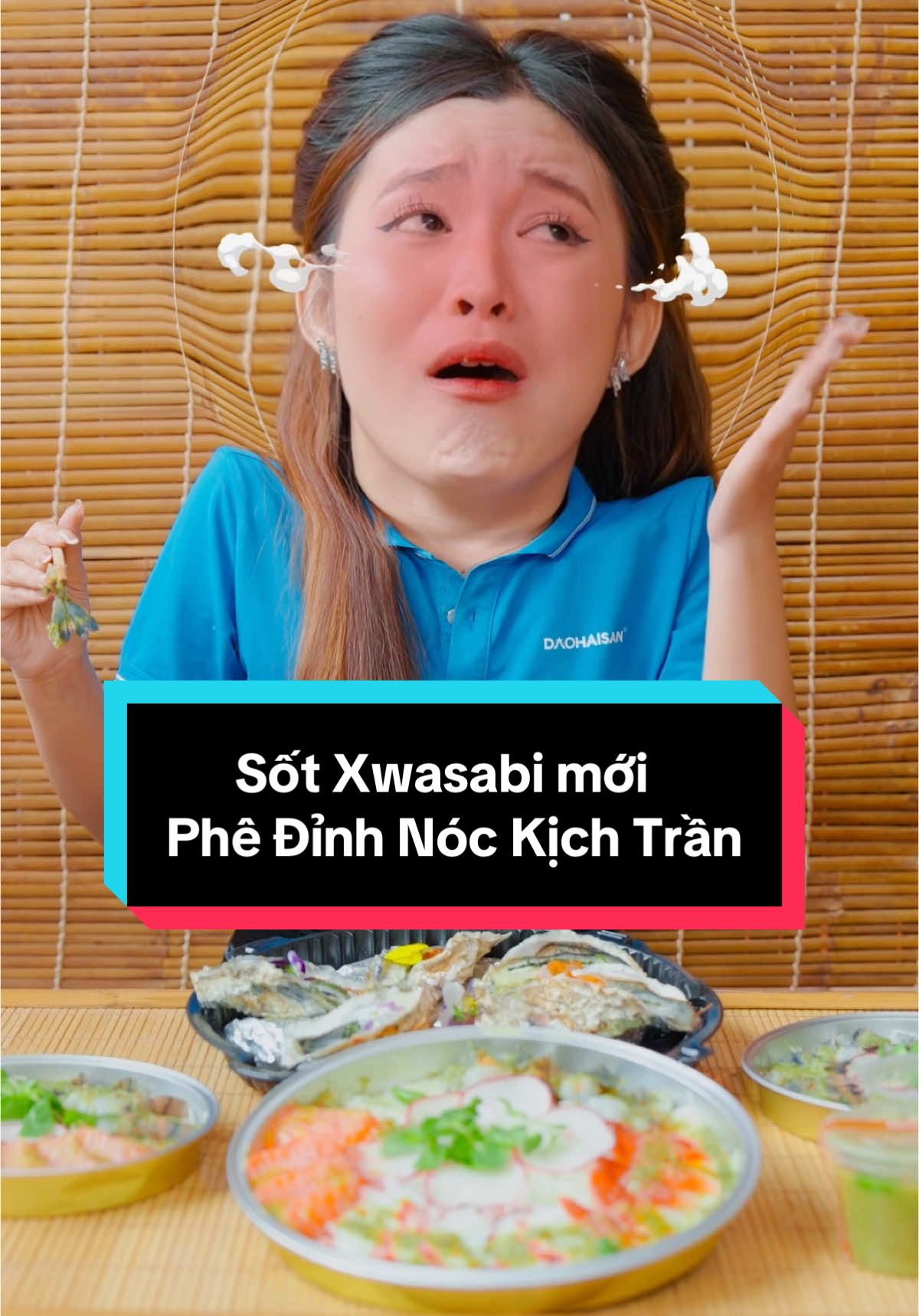 Cảm giác ấy là như thế nào nhỉ? Xwasabi cayyy, sộc lên đỉnh đầu cực phê, mà ko hề cay gắt kéo dài. Thử đi rồi mới hiểu 🔥🔥 #DAOHAISAN #Xwasabi #wasabichallenge #Xwasabichallenge #sotXwasabi #wasabi 