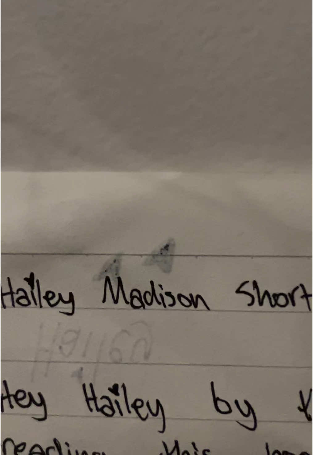 “she probably threw it away” never.                                                       #notes #letters #handwritten #iloveyou #loveletters #fyp #thoughtdaughter 