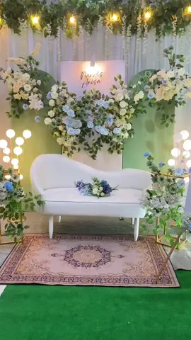 Dekor indor untuk akad atau lamaran Harga 600.000 sudah pakai sofa pengantin sandaran #dekormotoran #anakdanbapak #fypシ #dekorsemborojember #kuliahsambilkerja #dekorlamaranlumajang #dekorlamaran #semipapan 